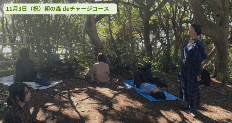 森でチャージコース
